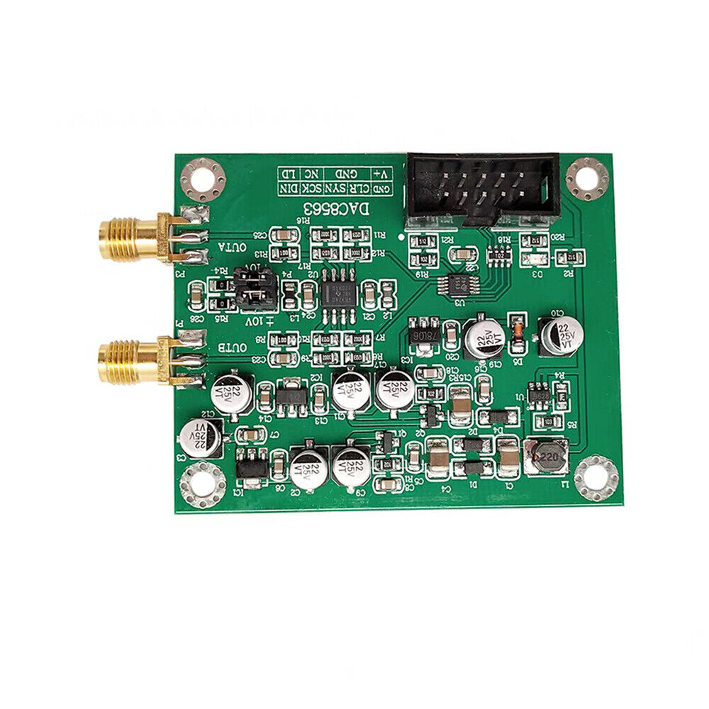 Module d'acquisition de données DAC8563, double module de tension DAC 16 bits réglable ± 10 V – vue principale