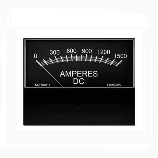 M20969-1 Lincoln Machine à souder panneau compteur électrique spécial compteur de courant continu – vue principale