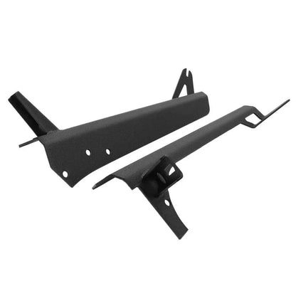 52″ droit Barres lumineuses conception 2-en-1 pare-brise supports de montage pour 1997–2006 Jeep Wrangler TJ – vue 7