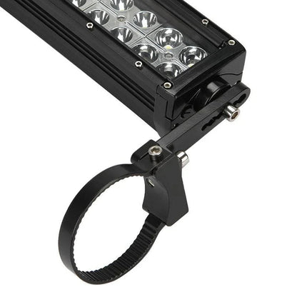 Lot de 2 2.5″ Barres lumineuses support de montage Kit Bull Bar arceau Clamps – vue 6 – NOVADOMIO