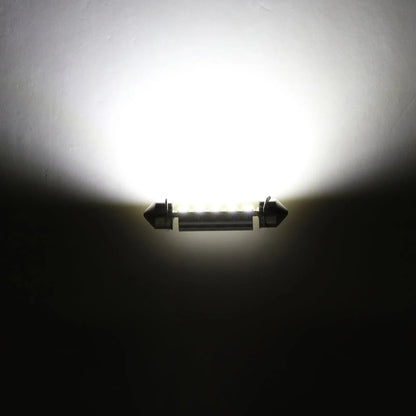 41 mm 578 211-2 212-2 214-2 1.61″ Festoon LED intérieur/plafonnier/lecture/éclairage de plaque ampoules 2.7 W 500 LM 6 500 K