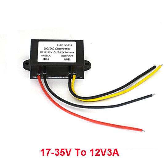 Convertisseur de puissance 24 V à 12 V, 3a, 5a, 8a, 10a, DC-DC, alimentation électrique pour surveillance de l'eau de…