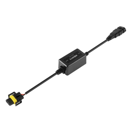H11/H9/H8 C10-MODEL Enhanced Ampoules de phare LED CAN-bus Decoder anti-scintillement Hyper Flash No Warning Harness Resistor