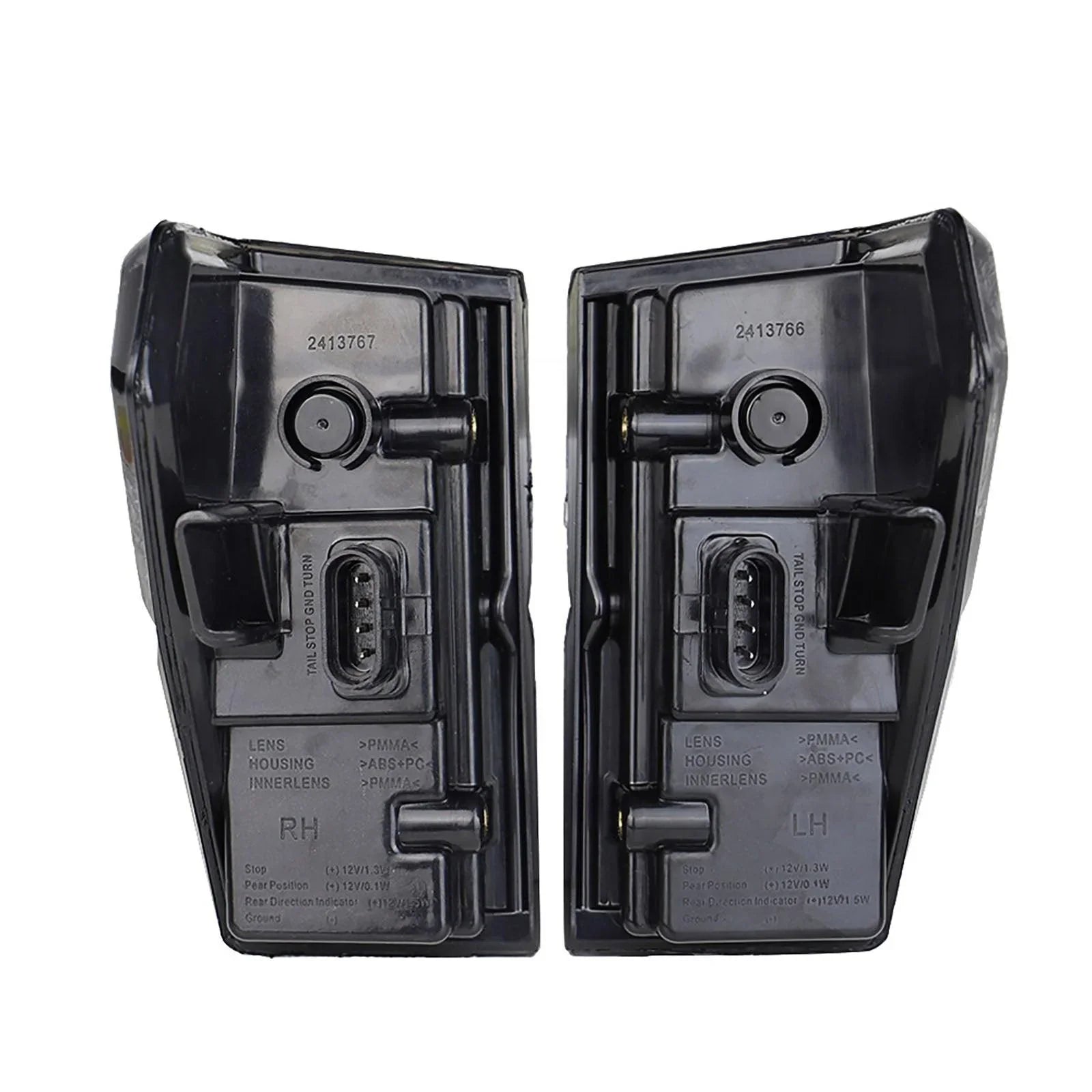 (2pcs/set) Smoked LED Tail Lights Rear Brake Stop Running Lamp pour Polaris Ranger 1000 Models 2018 2019 2020 2021 2022, Rep…