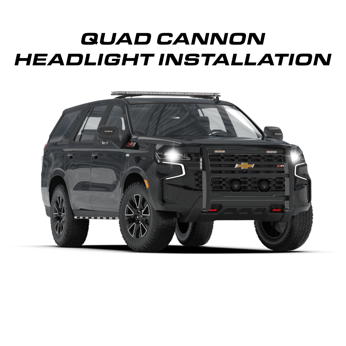 Feniex Quad® Cannon – Feu LED encastré – vue 9