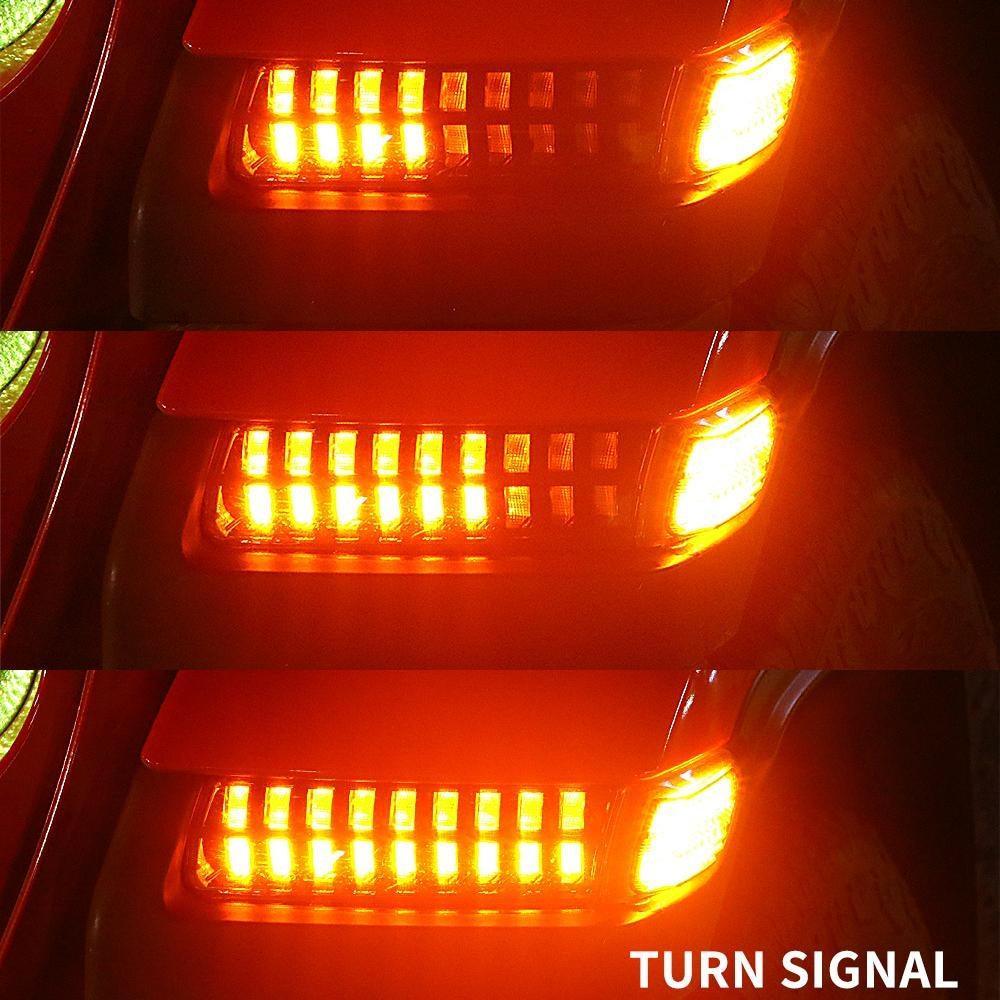 Smoke LED clignotant Lights avec DRL & feu latéral Lights pour Jeep Wrangler JL Sahara, Rubicon, High Altitude Models 2018-2…