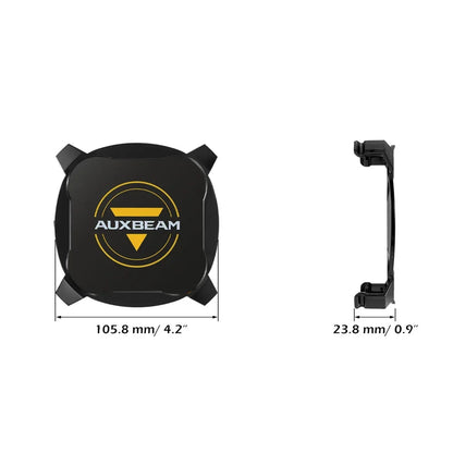 XP-ULTRA série 4.5″ faisceau combiné Projecteurs LED compacts tout-terrain avec rétroéclairage orange – vue 10 – NOVADOMIO