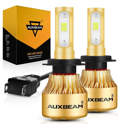H7 Ampoules de phare LED 72 W 8 000 lm S3 série refroidissement par ventilateur 6 500 K blanc froid – 2 ampoules – NOVADOMIO