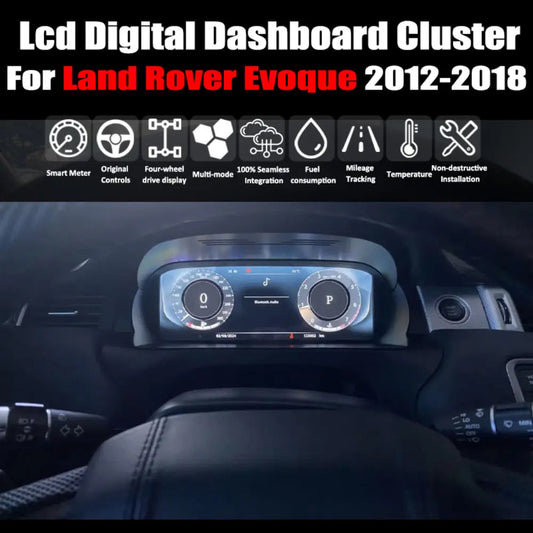Virtual Cockpit Land Rover Range Rover Evoque 2012-2018 LCD 12,3″ – NOVADOMIO