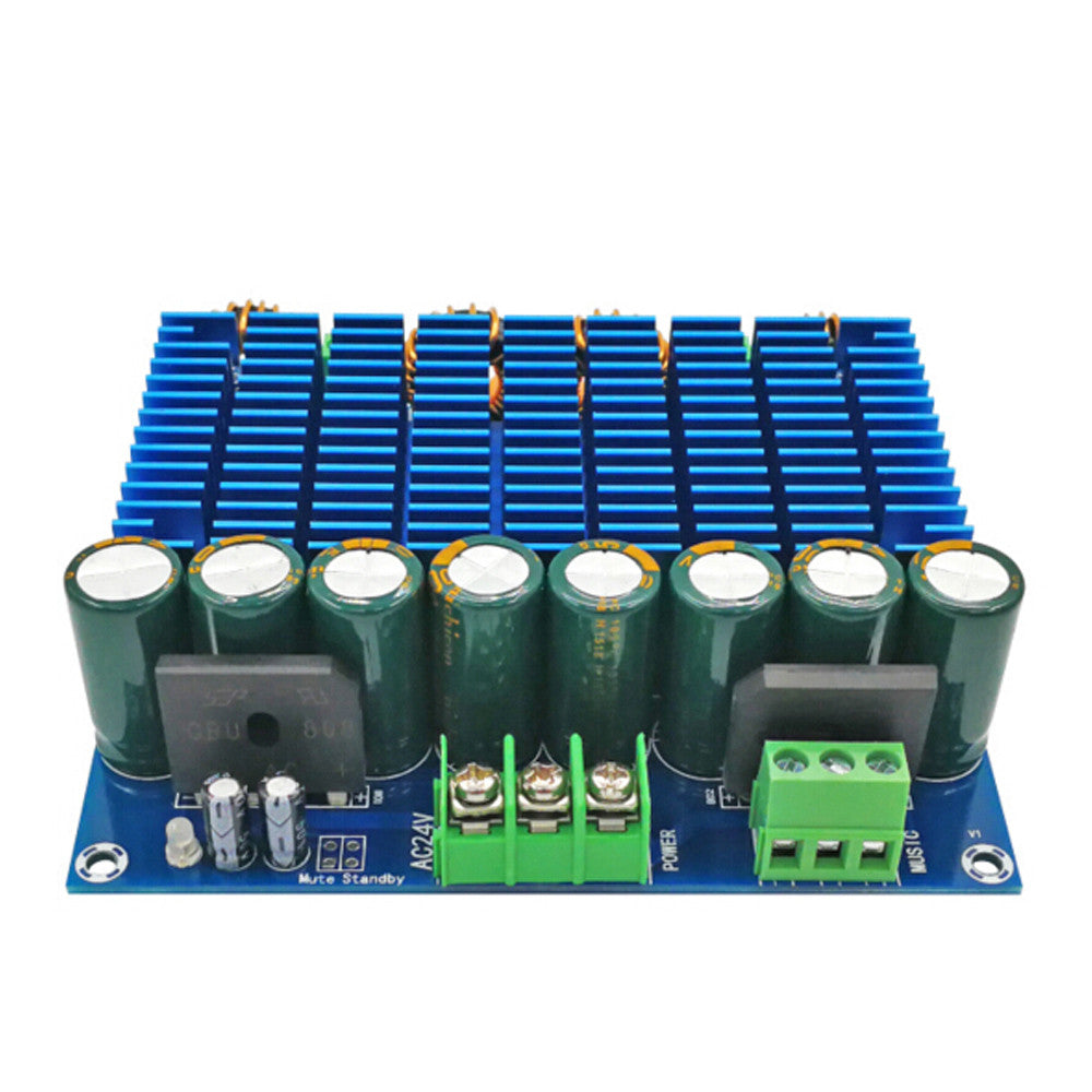 Carte amplificateur Audio numérique à double puce TDA8954TH, très haute puissance, classe D – vue principale