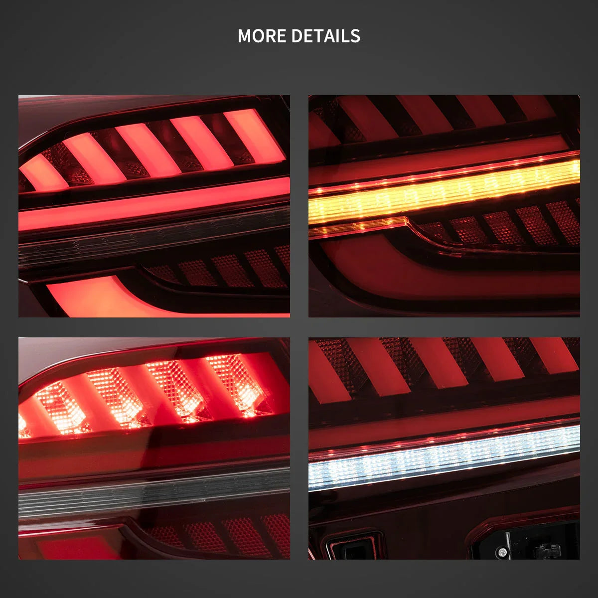 LED bloc de feux arrière avec Full LED Dynamic Welcome Lighting pour 2018-2022 Honda Accord 10th Gen – vue 10