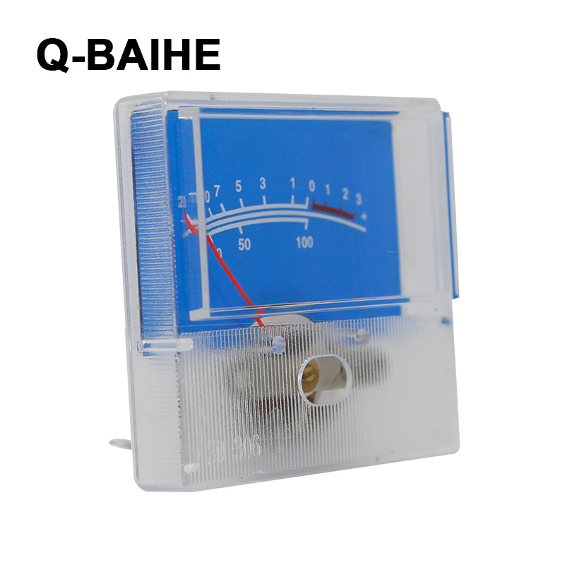 SD-306 Panneau VU Mètre 250uA 650 40x40 mm sans lampe Panneau Bleu -20 ~ + 3dB – vue 5