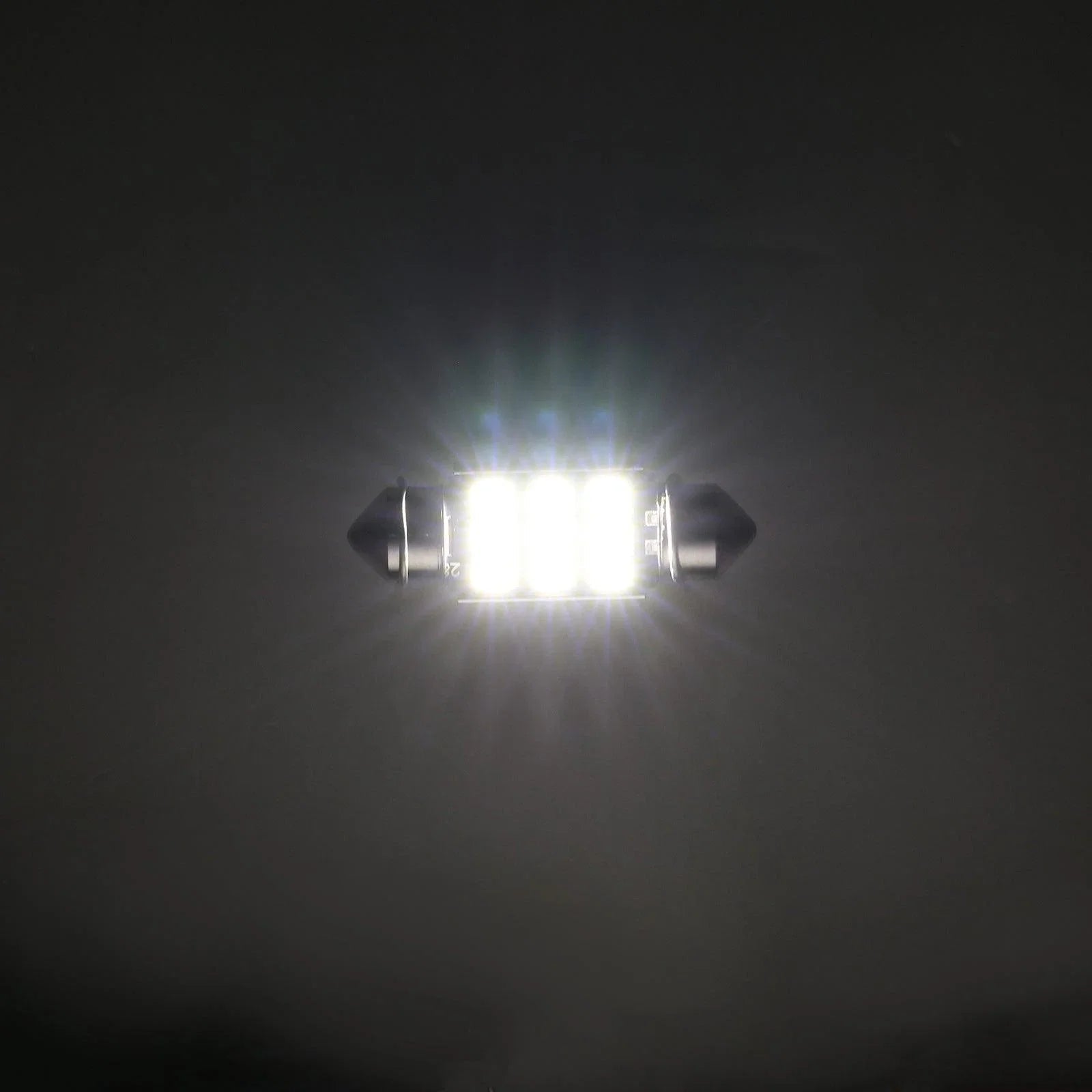 36MM DE3174 1.42" Festoon LED Interior/Dome/Map/License Plate Light Bulbs 2.7W 300LM 6500K blanc – 2 ampoules – vue 16