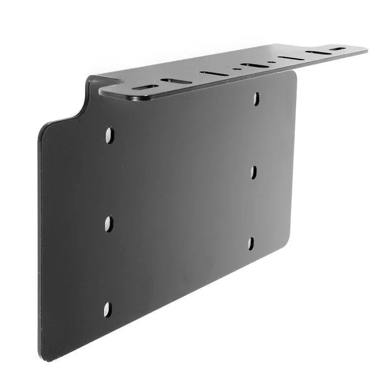 Barres LED Steel License Plate Mounting Bracket Front Bumper Holder Fit pour Most Trucks, Pickups, SUV, Jeep, 4x4, Cars (US…
