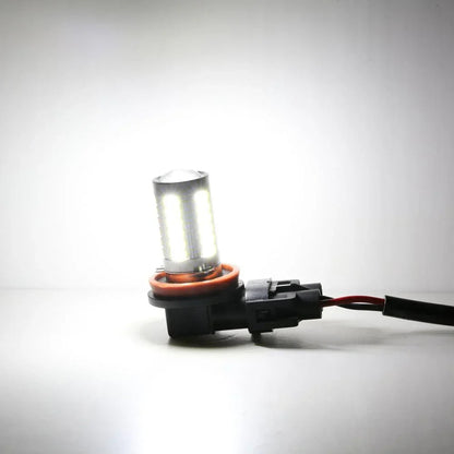H11 H9 H8 H16JP Ampoules LED antibrouillard / DRL 50W 4000LM 6500K blanc 33LED série – 2 ampoules – vue 9 – NOVADOMIO