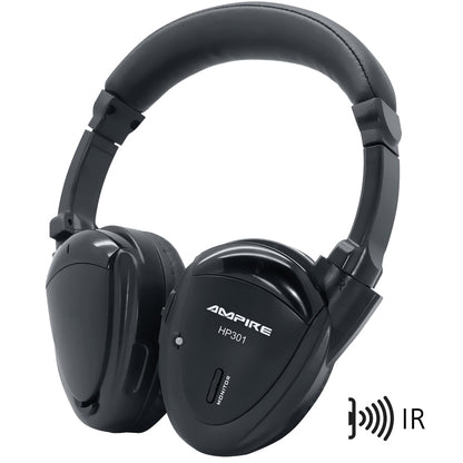AMPIRE Casque infrarouge double source, pliable à plat – vue 3 – NOVADOMIO