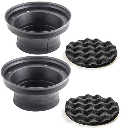 AMPIRE Supports pliables pour haut-parleurs automobiles, pour a paire de 130 mm haut-parleurs – vue 4 – NOVADOMIO