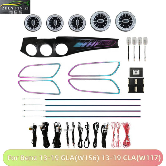 Kit LED d’ambiance Mercedes CLA W117 GLA W156 X156 2013–2019 – photo 1