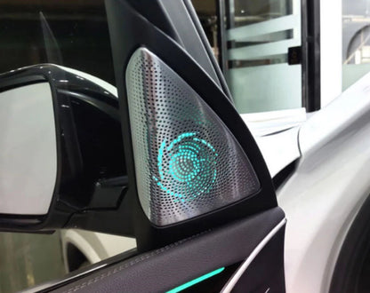 Caches haut-parleurs et tweeters LED BMW X3 X4 G01 G02 2018–2022 – photo 4