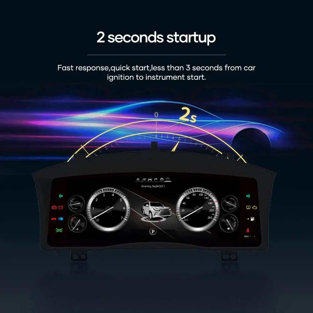 Virtual Cockpit Lexus LX570 2007-2017 LCD 12,3″ – NOVADOMIO