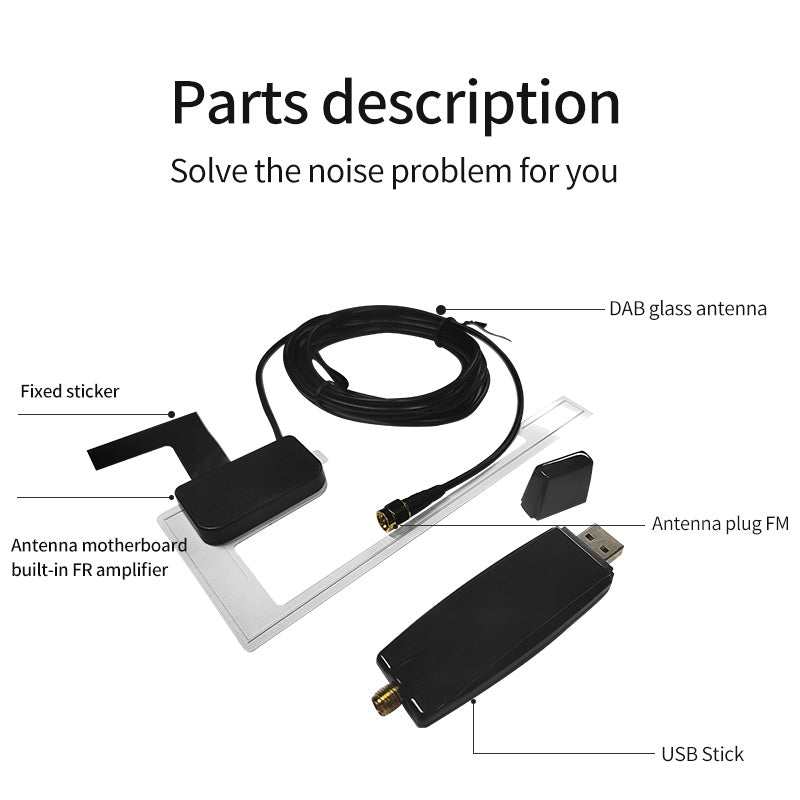 Tuner DAB+ auto Andream – vue 4
