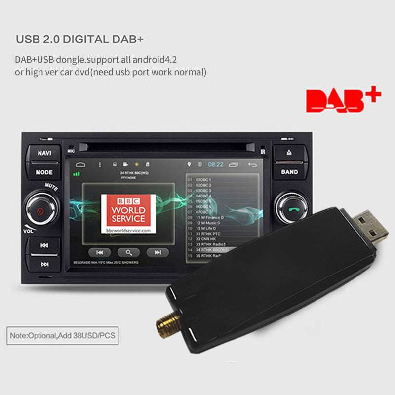 Tuner DAB+ auto Andream – vue 3
