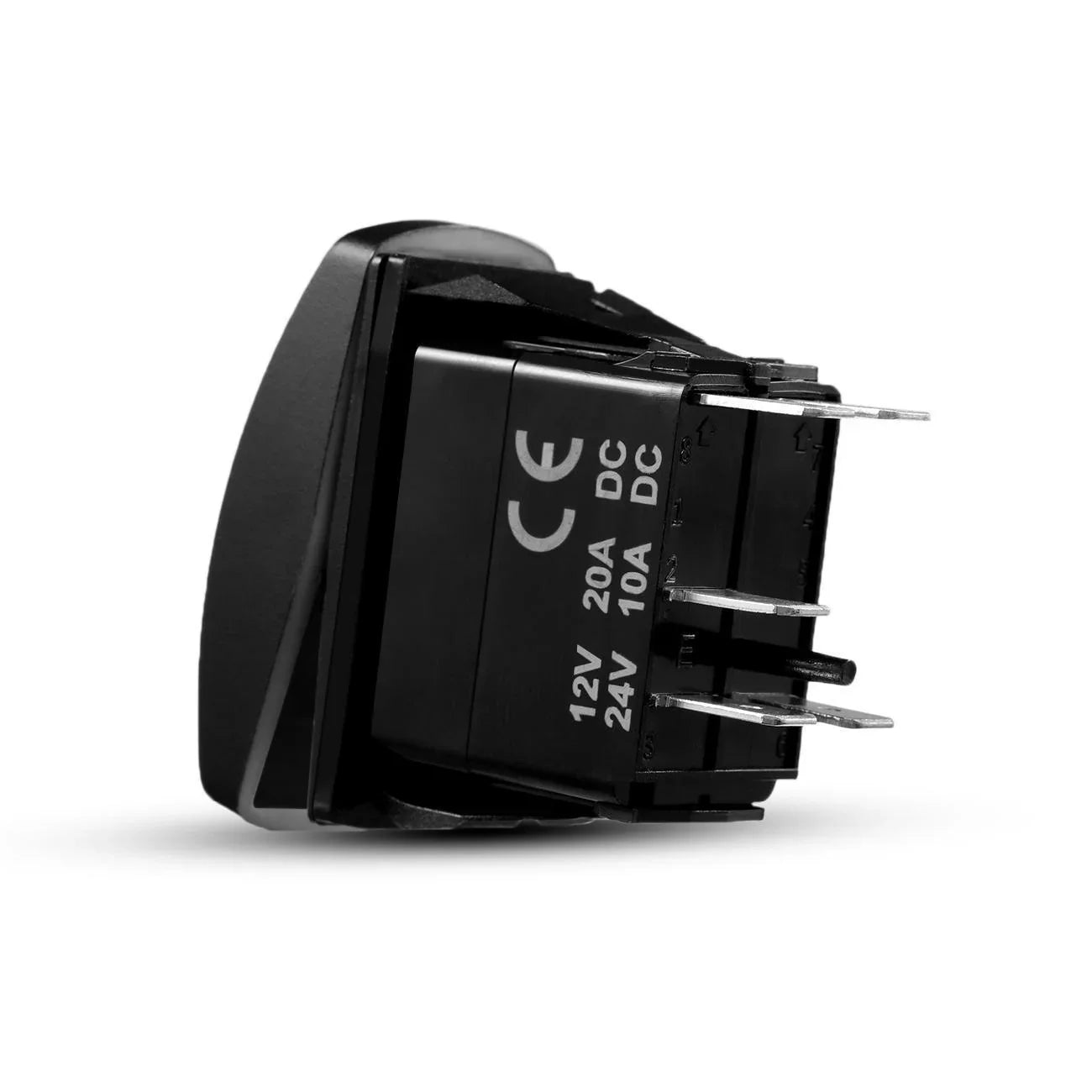 5 Pin Laser On/Off switches 20A/12V 10A/24V Switch avec Jumper Wires Set pour Cars,Trucks,RVs – vue 13