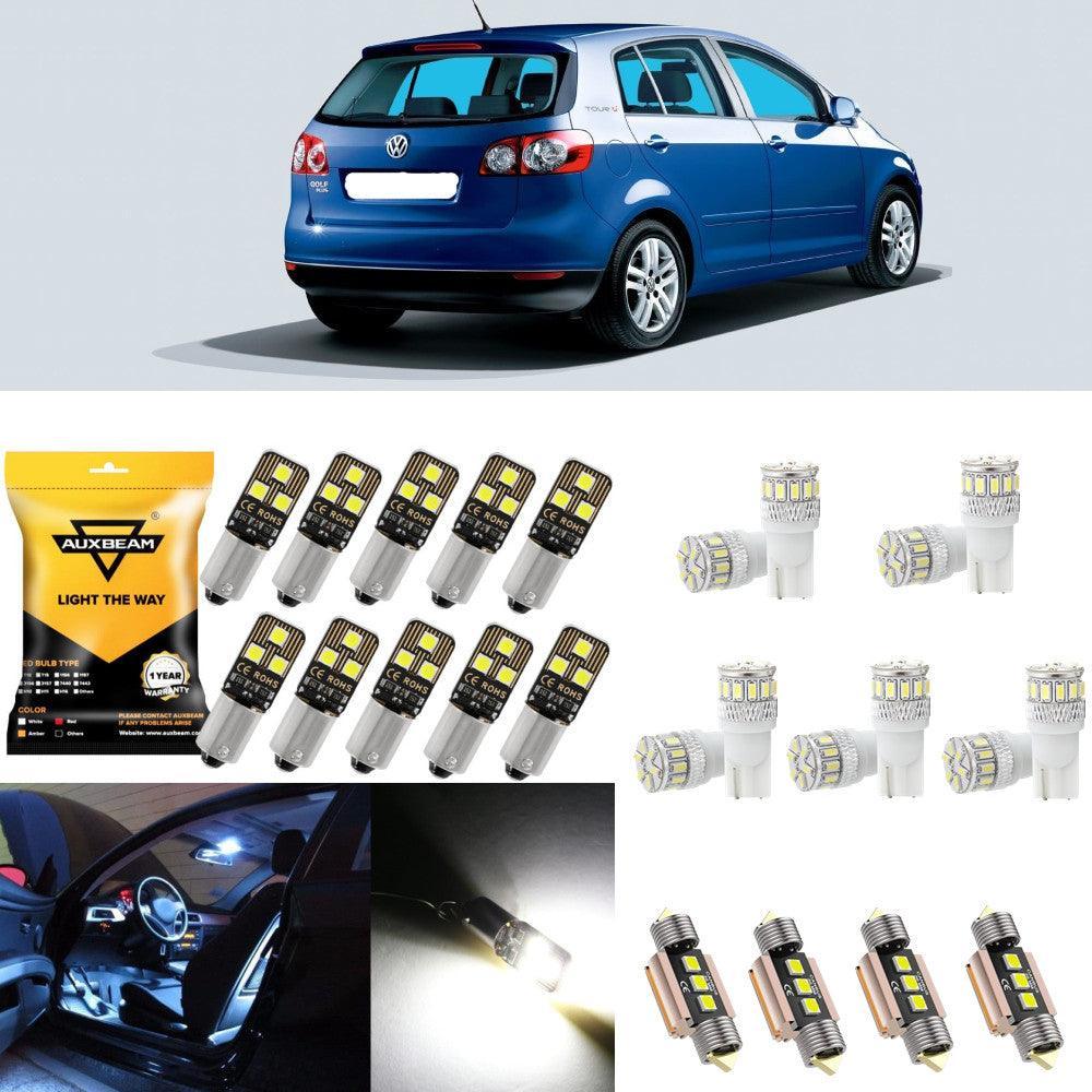 pour 2002 Volkswagen Golf Map/feu latéral/Dome/License Plate/Tail Light Ampoules LED Package