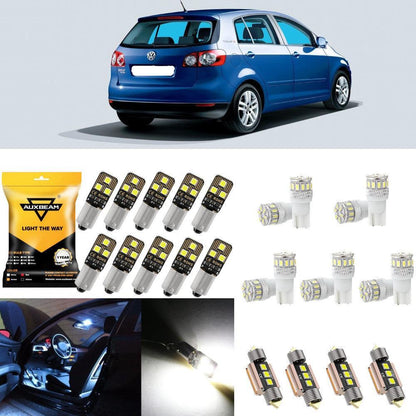 Ampoules Kit LED pour Volkswagen Golf lecture/feu latéral/plafonnier/plaque d’immatriculation/feu arrière 2002 – NOVADOMIO