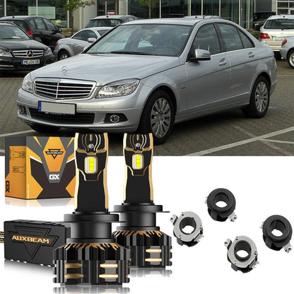 H7 Ampoules de phare LED pour Mercedes Benz C-Class (W204/S204) Facelift 2011–2014 – NOVADOMIO