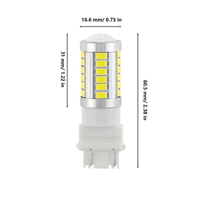 33 pièces-LED 3020SMD blanc froid/orange/rouge 8 000 lm LED Brake/Reverse/Parking/Tail/clignotant – vue 11 – NOVADOMIO