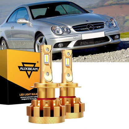 Kit d’ampoules LED feux de route/croisement F-16 Plus série CAN-bus intégré pour Mercedes-Benz CLK500 avec phares halogènes