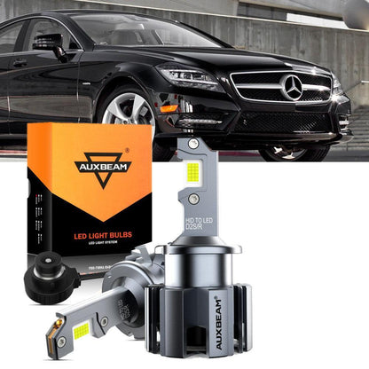 Kit d’ampoules LED feux de route/croisement pour Mercedes-Benz CLS550 avec phares HID 2007–2011 – vue 16 – NOVADOMIO