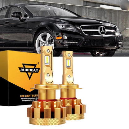 Kit d’ampoules LED feux de route/croisement F-16 Plus série CAN-bus intégré pour Mercedes-Benz CLS550 avec phares halogènes