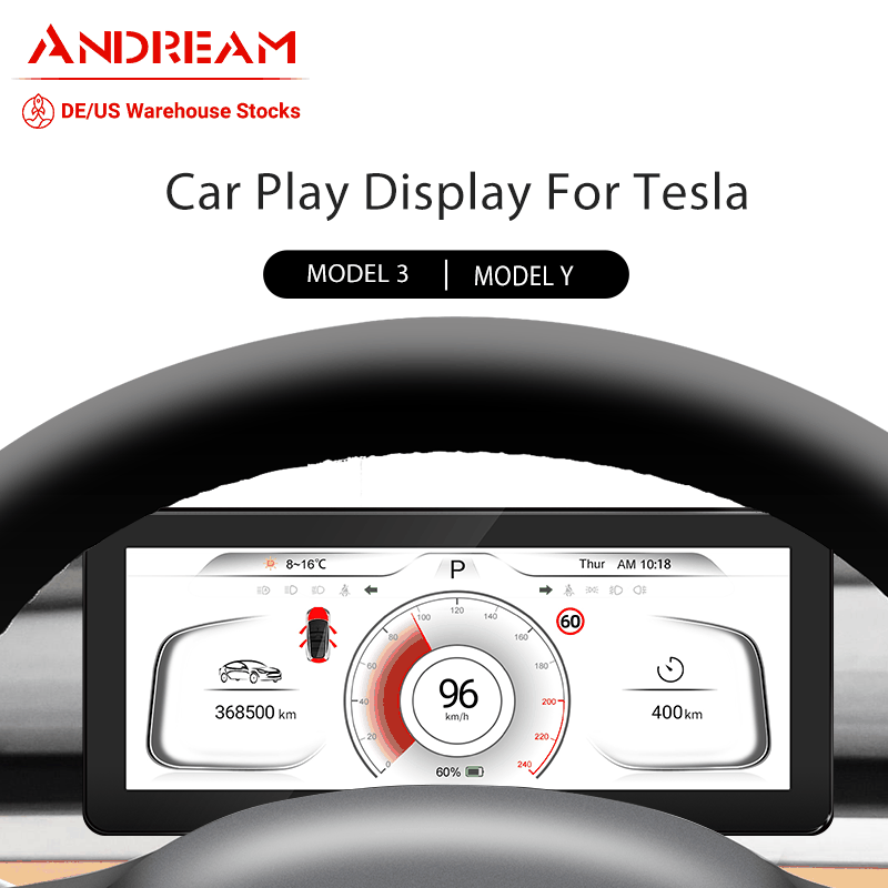 Écran multimédia auto Andream pour Tesla