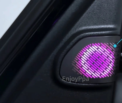 Caches haut-parleurs LED Land Rover Defender L663 2020–2025 – carbone mat – photo 6