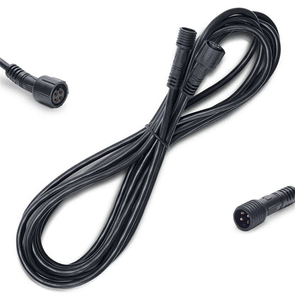 10FT RGB éclairage de soubassement câble d’extension – seule pour 4 et 8 projecteurs LED compacts RGB LED éclairages de