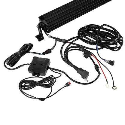 32″ V-série courbé RGB couleurs changeantes tout-terrain Barres LED – vue 12 – NOVADOMIO
