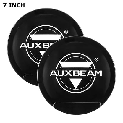 Lot de 2 7″/ 9″ rond feu LED longue portée cache de protection noir – vue 14 – NOVADOMIO