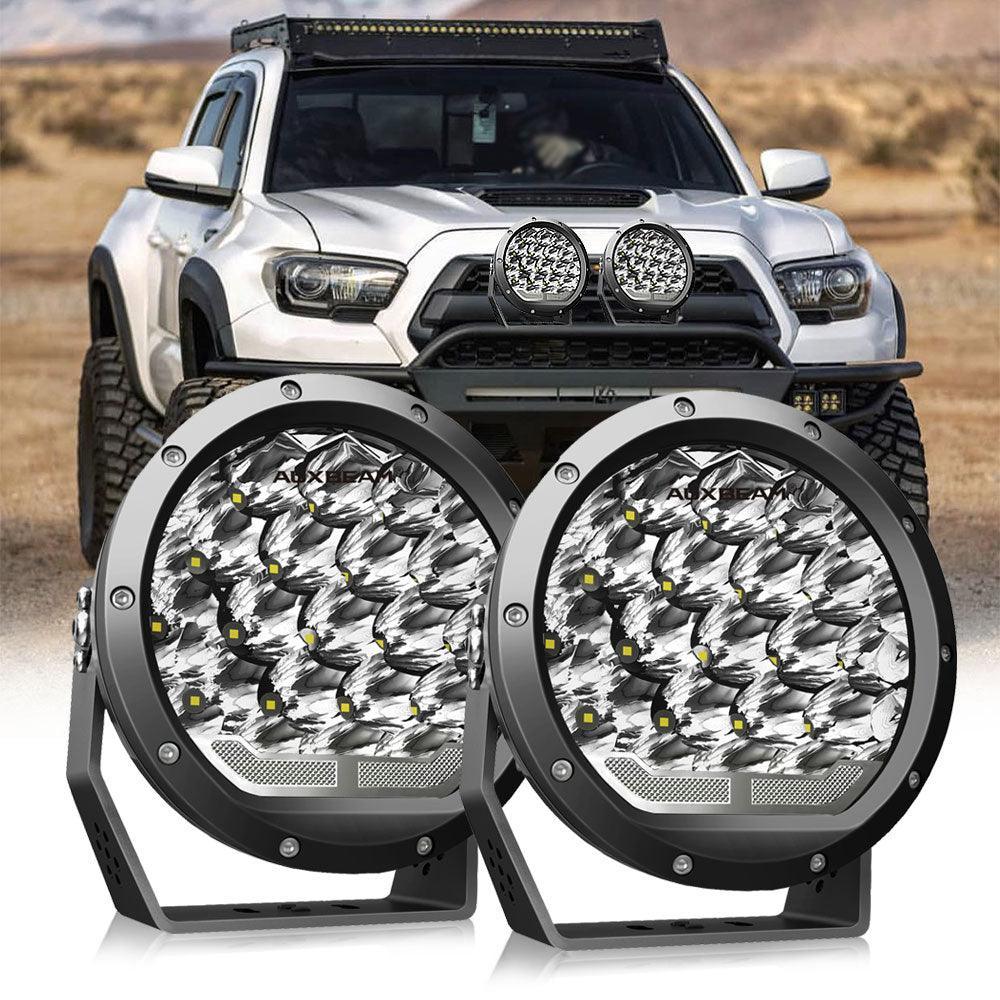 (2pcs/set) 7 Inch 178W Round tout-terrain faisceau longue portée LED Driving Lights