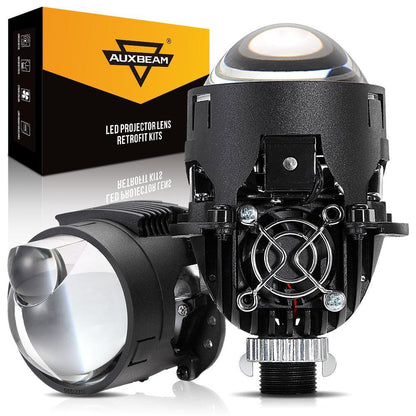 2.5″ 90 W 70 W feux de route/croisement Bi-LED Laser lentille projecteur phare installation sans modification destructive