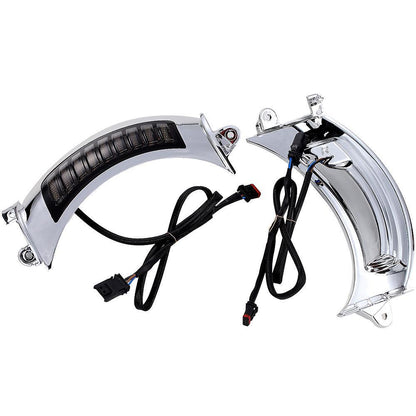 LED Vent clignotant feux Driving avant Side feux avec DRL pour Harley Road Glide MS-SG15 Motorcycles 2015–2020 – vue 12
