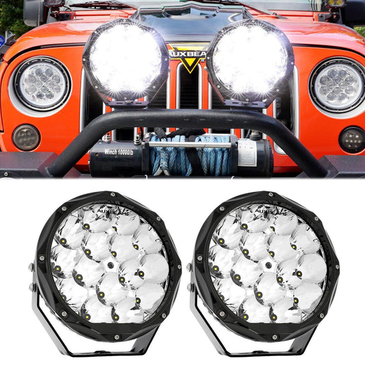(2pcs/set) 8.5 Inch 150W Round tout-terrain faisceau longue portée LED Driving Lights