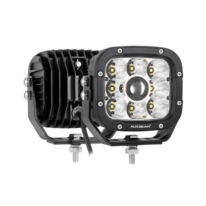 5″ 110 W blanc/orange Spot éclairage LED feux longue portée avec supplémentaire orange caches – vue 10 – NOVADOMIO