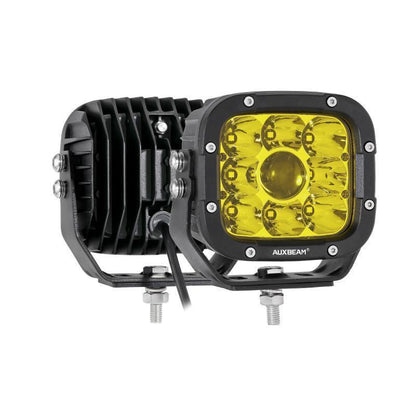 5″ 110 W blanc/orange Spot éclairage LED feux longue portée avec supplémentaire orange caches – vue 11 – NOVADOMIO