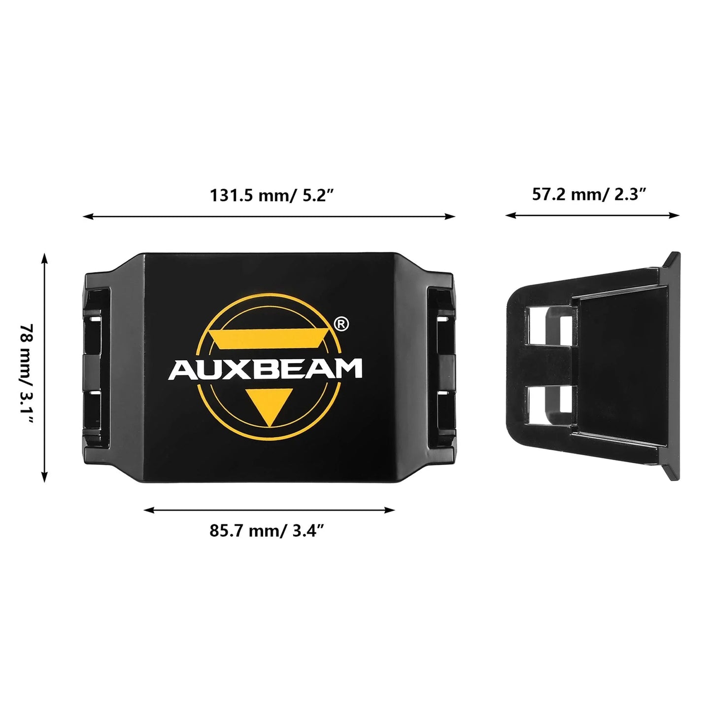 V-Max série Projecteurs LED compacts cache de protection noir – vue 8