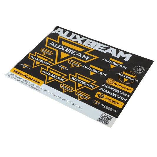 Auxbeam Designs Sticker Sheet – vue 2 – NOVADOMIO