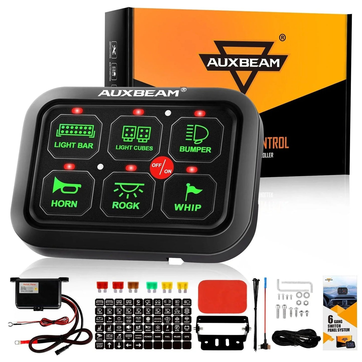 Single série 6/8 voies LED panneau de commande,tout-terrain Controller – vue 14