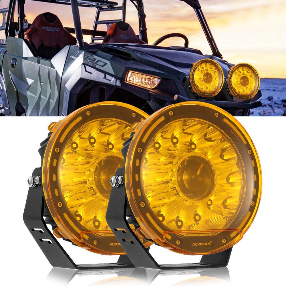 (2pcs/set) 7 Inch 230W 33332LM 360-PRO série LED Driving Lights+orange/noir Covers(Optional) pour ATV UTV SIDE BY SIDE 4X4 –…