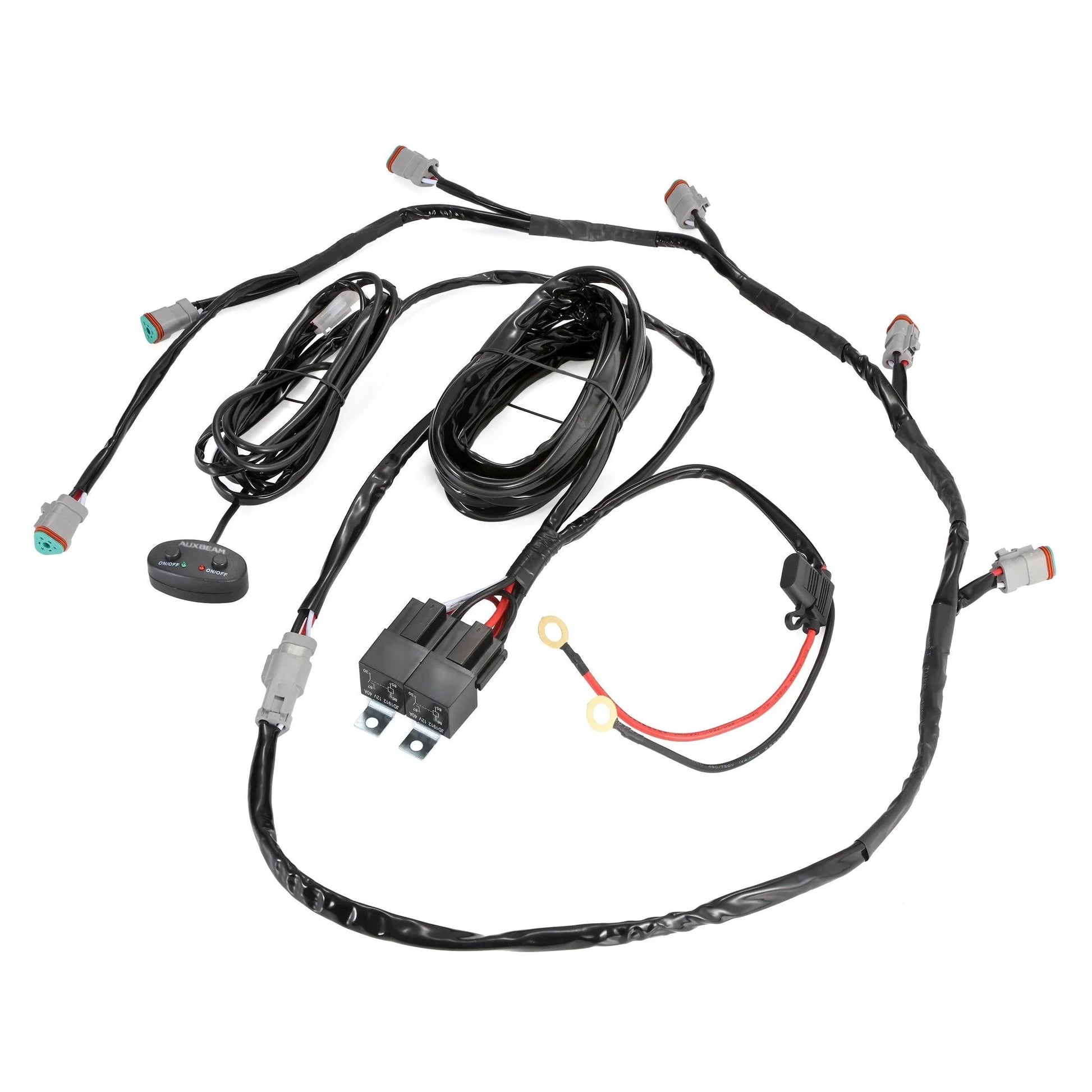 V-MAX série | 5 Inch 168W 16440LM faisceau combiné Side Shooter LED Round Pod Lights avec orange DRL – vue 13